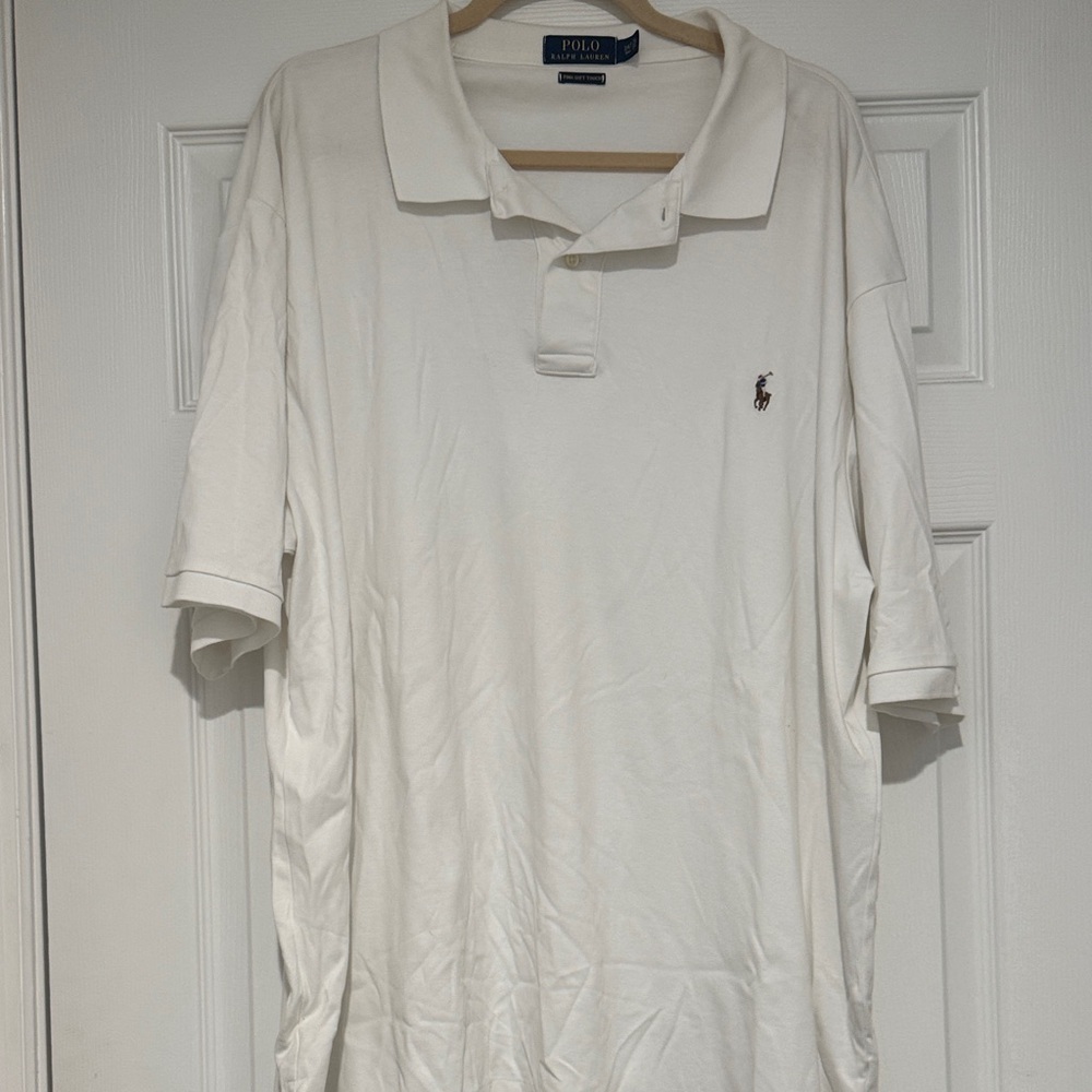 Polo by Ralph Lauren Men's Classic Cream Polo Shirt